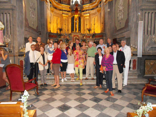 dans l'église de Piana