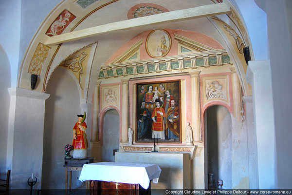 Chapelle du col de Cesario à Cateri