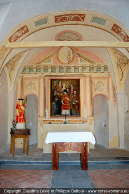 Chapelle du col de Cesario à Cateri