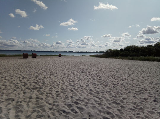 STrand an der Mole ca 500m entfernt