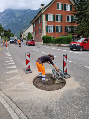 Kantonsstrasse Mitlödi