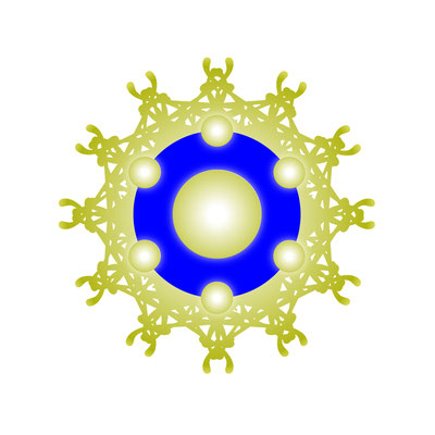 Synthese von Lebendigem Meisterschlüssel und Logo © Susanne Barth