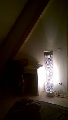 Chambre à coucher : modèle POIS XXL : hauteur 1,25 m, diamètre 25 cm