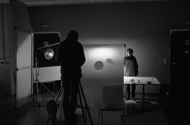 1993, Essen Universität, Fotostudio