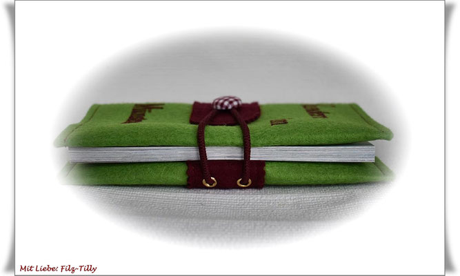 Buchhülle Wanderbuch