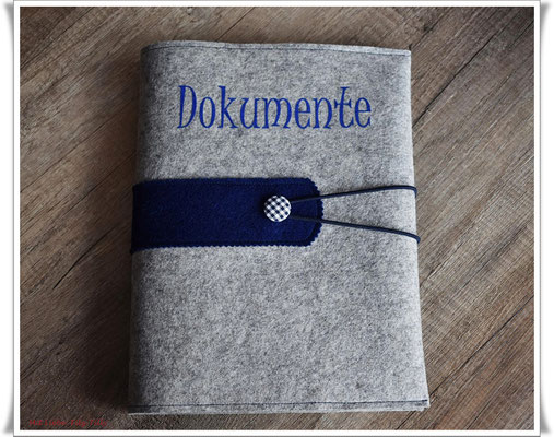 Dokumentenmappe, Dokumentenmappe Filz, Dokumentenmappe Handarbeit, Mappe für Arztberichte, Geschenke für Frauen, DIN A4 Format, Filzhülle, Filz Mappe, 