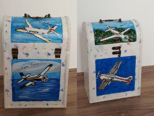 Wijndoos "Planes".