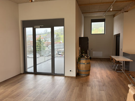 Balkon/Terasse des Weinsalos