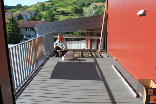 Montage Terrassenboden, Foto 2/3, Juli 2025
