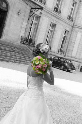 Préparatifs de la mariée