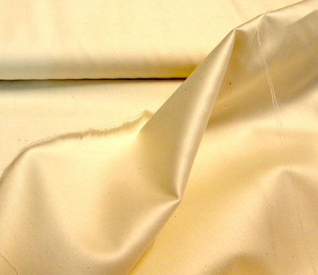 Feinste Baumwolle -Inlettqualität, Farbe Buttercreme