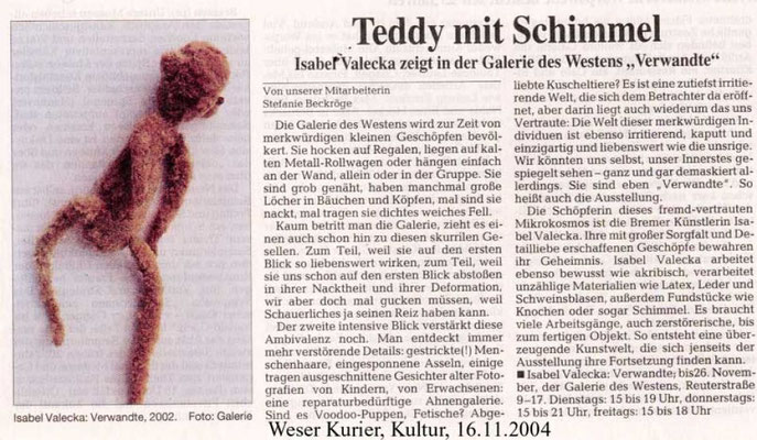  16.11.2004, Weser-Kurier 