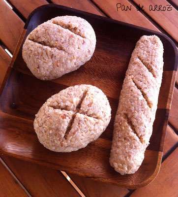 Pan de arroz y frutos secos