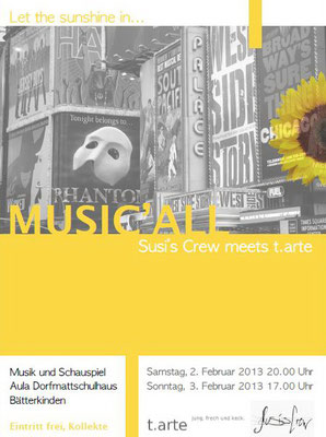 MUSIC'ALL Susi's Crew meets t.arte (2013)