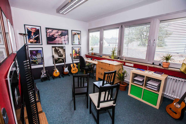 Musikschule Music Secrets in Nürnberg Gitarrenraum 