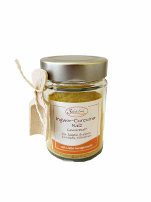 "Ingwer-Curcuma Salz" Glas