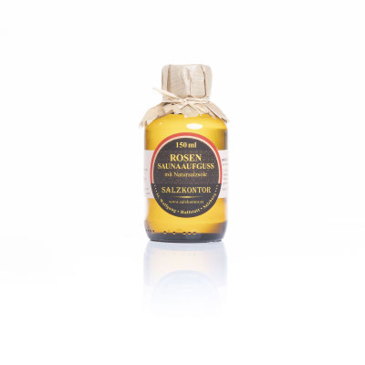 Salzkontor Rose Saunaaufguss mit Natursole