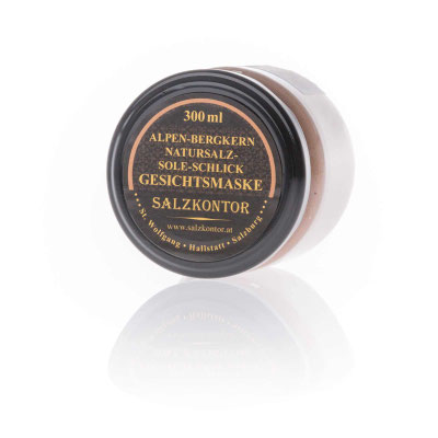 Salzkontor Alpen-Bergkern-Sole-Schlick Gesichtsmaske
