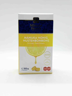 Hustenbonbon Manuka und Zitrone MGO 400+ (Manuka Health New Zealand)