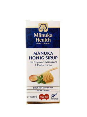 Manuka Honig Sirup MGO 250+  100 ml (Manuka Health New Zealand)