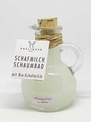 Haslinger Schaumbadkrügerl "Schafmilch"