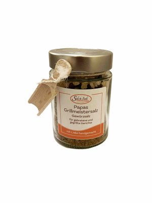 "Papas Grillmeistersalz" Glas