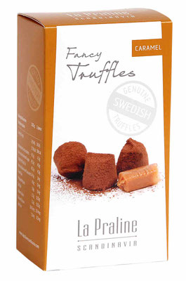 Trüffelpralinen mit Meersalz und Karamell
