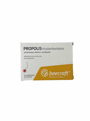 Beecraft Propolis Hustenbonbons 24 Stück