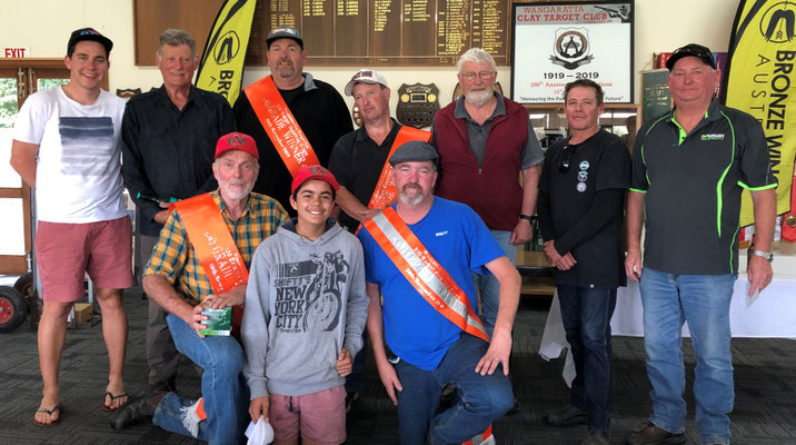Standing L to R: Adam Shale, Bruce Duncan, Russell Barnes, Andrew Harrington, Colin Repacholi, James Anstace, Mark Reynolds. Kneeling L to R: Peter Sunderland, Matt Motha, Brett Jory.