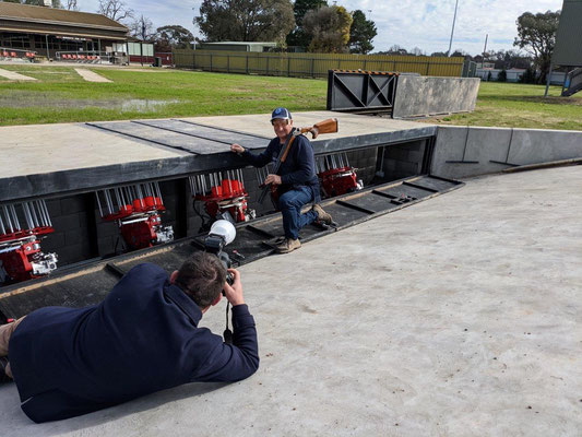 2022 06 30 John getting the Hollywood star treatment from Curtis Hickling, the Wang Chronicle photographer.