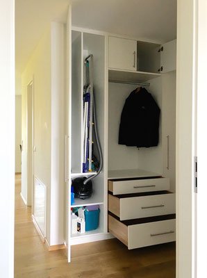 Einbauschrank Fur Waschmaschine Und Trockner Mit Auszug Fur