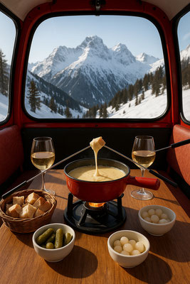 Fonduedorf Rheintal