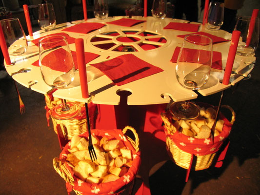 Stehfondue Schweiz 