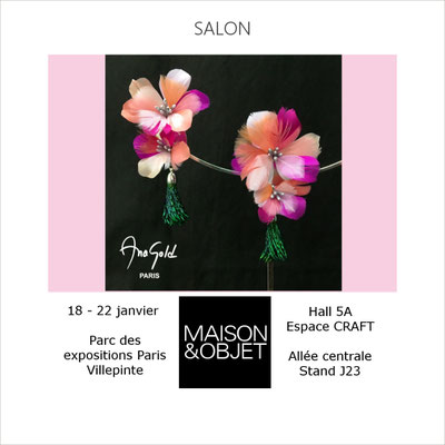 4ème participation au salon Maison & Objet
