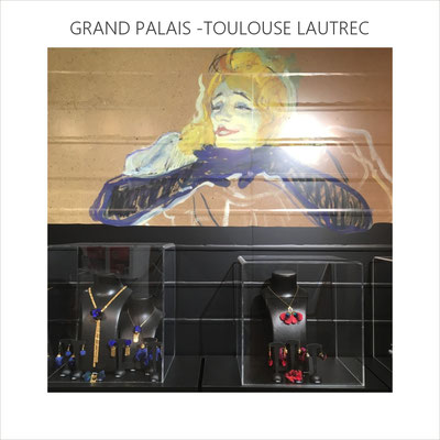 AnaGold a le privilège d'être sélectionnée et mise en scène par la boutique du Grand Palais pour la rétrospective de Toulouse Lautrec (oct 2019 à janvier 2020)