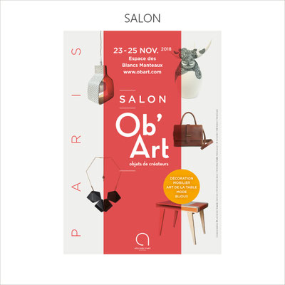2ème participation au superbe salon Ob'Art qui se tient dans le Marais à Paris