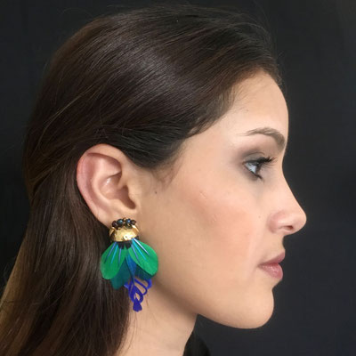 Boucles Baroque en plumes