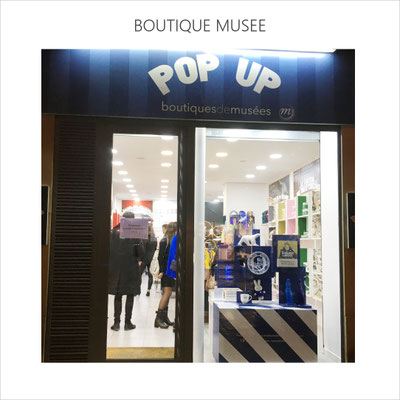 AnaGold est sélectionnée par le 1er Pop up des boutiques de musées rue de Rivoli (nov-déc 2019)