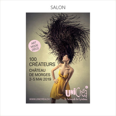 1ère participation au salon Unicréa qui se tient  à Morges, en Suisse