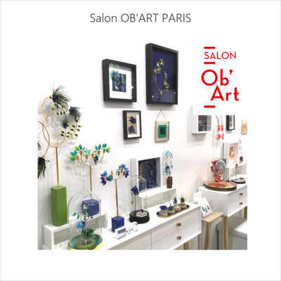 4ème participation au salon OB'ART à Paris, présentation des objets de décoration (Novembre 21)