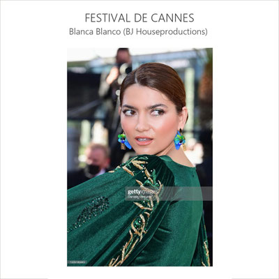 L'actrice américaine porte les boucles Ailées et la bague Paon pour monter les marches du festival de Cannes (juillet 21)
