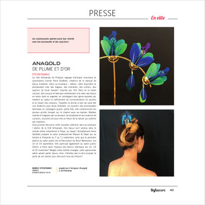 Le magazine culturel de Puteaux met à l'honneur AnaGold