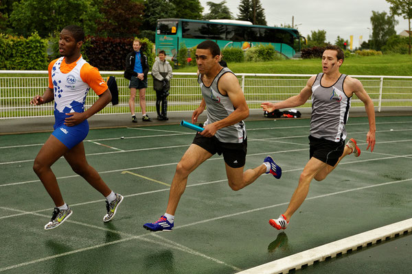 Gautier et Alexandre - 4x100m