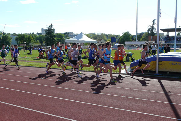 Stephen et Julien - 1500m