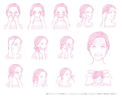書籍「いつくになってもすっぴん美人になれるコツ」挿絵担当
