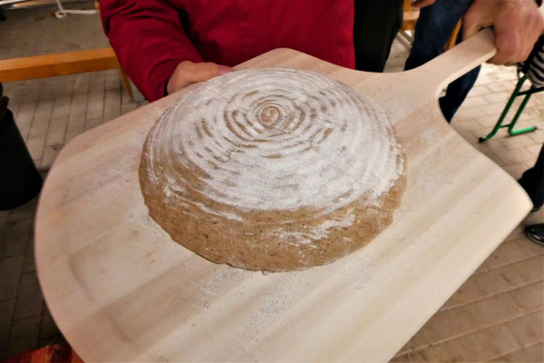 Wegendorf, Einweihung Dorfbackofen