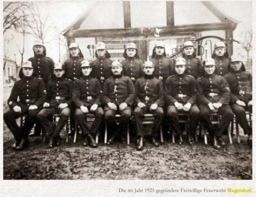 Feuerwehr Wegendorf 1925