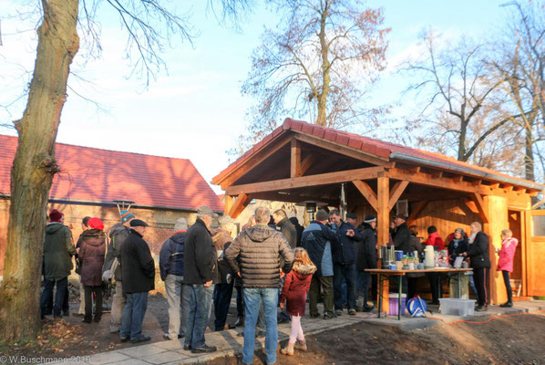 Wegendorf, Einweihung Dorfbackofen