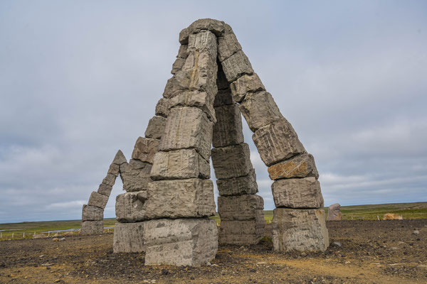 Arctic Henge Monument, bei Raufarhöfn