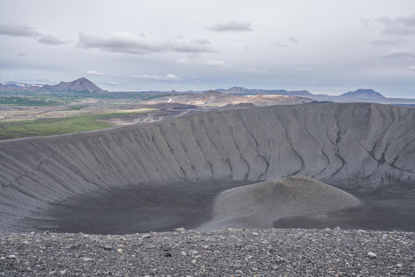 Wanderung auf den Vulkan Hverfjall